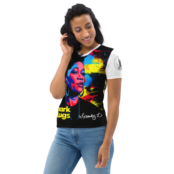 Limited Edition Womens “Spark Plugs” Tee – Sparky D x MoonTown Records - Image 4